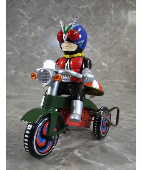 EX三輪車「仮面ライダーV3」仮面ライダーV3 Bタイプ/ライダーマン Bタイプ　全２種　［プレックス］