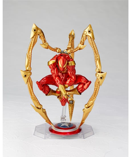 リボルテック　アメイジング・ヤマグチ　アイアン・スパイダー　PVC& ABS製塗装済み完成品