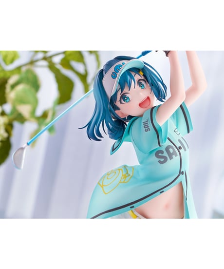 空色ユーティリティ　青羽美波　- Nice Shot Challenge!! -　1/7ケール　塗装済み完成品フィギュア　［ミメヨイ］