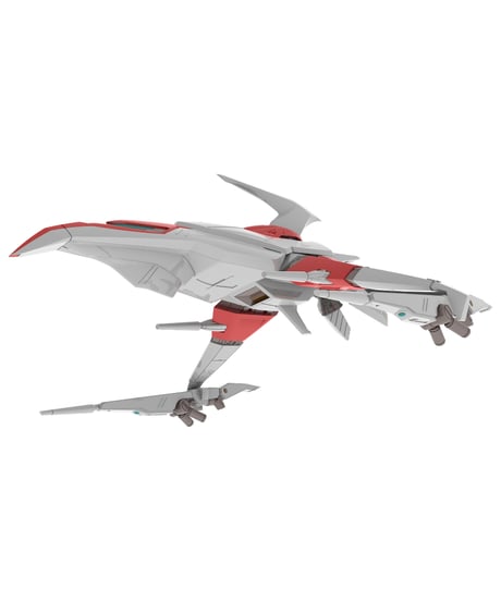 プラスチックキット「シルバーホーク 3F-1B SPACE FIGHTER」　ダライアス　1/144　[PLUM]