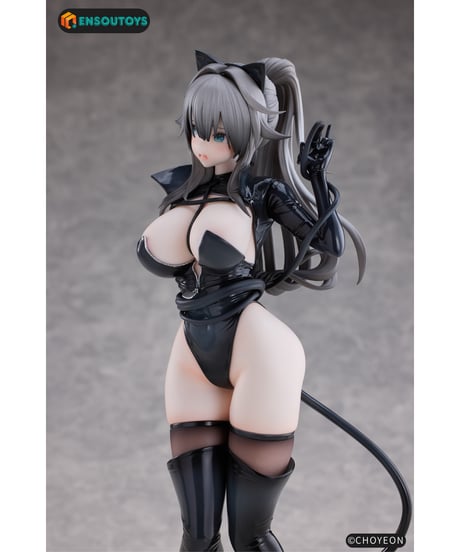 【予約】猫の女 Happyちゃん 1/6 完成品フィギュア 異色版　［ENSOUTOYS］