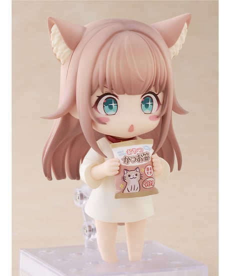 【予約】ねんどろいど きなこ　塗装済み可動フィギュア　うちのねこが女の子でかわいい　［ゴールデンヘッドプラス］