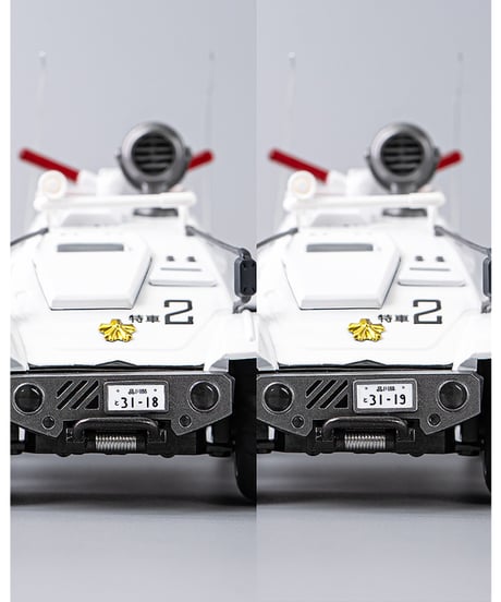 【予約】ロボ道　98式特型指揮車　機動警察パトレイバー　1/35スケール　塗装済みモデルカー　［threezero］