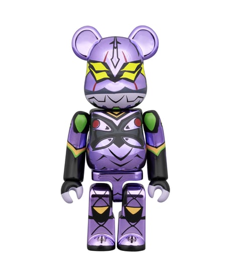 【予約】【送料無料】BE＠RBRICK エヴァンゲリオン 初号機（新塗装メッキ版）＆ エヴァンゲリオン 第13号機（新塗装メッキ版） 2PCS SET　［メディコム・トイ］