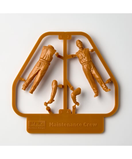 ARTPLA マシーネンクリーガー カングール（2機セット）＆整備兵　プラスチックモデルキット　［海洋堂］