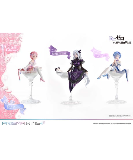 【予約】PRISMA WING Re:ゼロから始める異世界生活 ラム  グラスエディション 1/7 スケール 完成品フィギュア　［プライム１スタジオ］