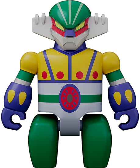 【予約】BRICKROID 鋼鉄ジーグ　塗装済み可動フィギュア　鋼鉄ジーグ　[グッドスマイルカンパニー]