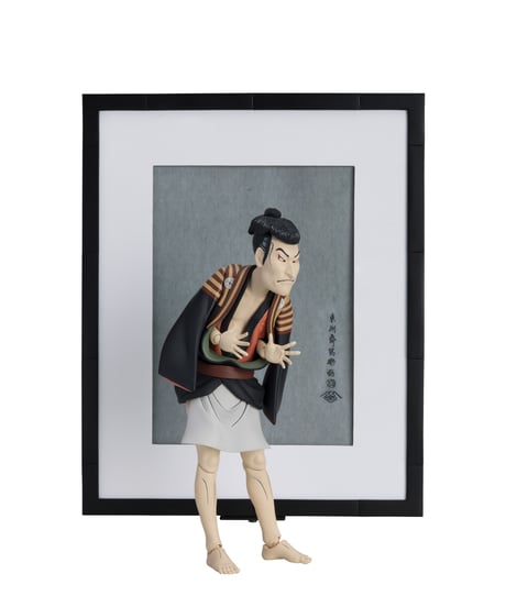 figma  写楽作 三代目大谷鬼次の奴江戸兵衛　彩色済み完成品フィギュア　［FREEing］