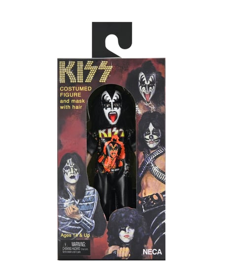 【予約】ベン・クーパー オリジナル/ ハロウィン コスチューム キッズコレクション 6インチ アクションドール: KISS（キッス）コスチューム 4種セット　［ネカ］
