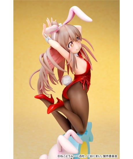 【予約】お兄ちゃんはおしまい！　緒山まひろ バニーガールStyle　1/7スケール　PVC製塗装済み完成品　［キューズQ］