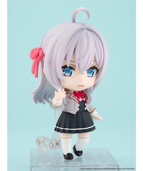 ねんどろいど アリサ・ミハイロヴナ・九条　時々ボソッとロシア語でデレる隣のアーリャさん　塗装済み可動フィギュア