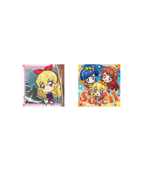 にふぉるめーしょん アイカツ！シールウエハース　20個入り1BOX　［バンダイ］