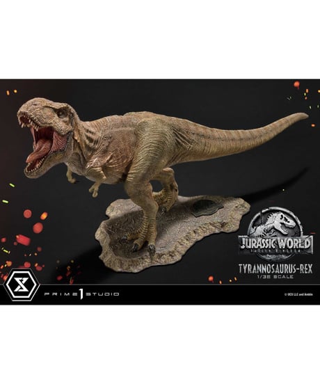 【予約】プライムコレクタブルフィギュア ジュラシック・ワールド：炎の王国 T-REX　1/38 スケール　［プライム１スタジオ］