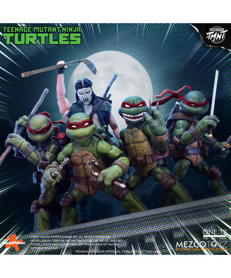 【予約】ワン12コレクティブ/ TMNT ティーンエイジ・ミュータント・ニンジャ・タートルズ: タートルズ 1/12 アクションフィギュア ボックスセット リダックス・オブ・オリジナル ver