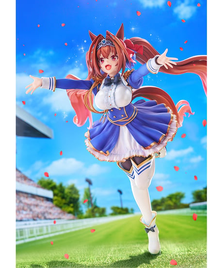 【予約】[緋色の君へ風が吹く]ダイワスカーレット　1/7スケール　塗装済み完成品　ウマ娘 プリティーダービー　［ファット・カンパニー］