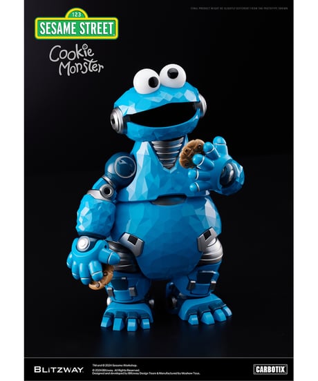 CARBOTIX COOKIE MONSTER　クッキーモンスター　セサミストリート