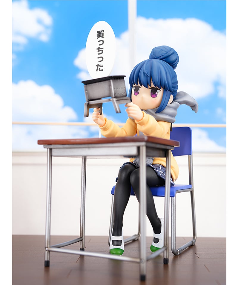 ゆるキャン△ 志摩リン 買っちったVer. 1/7スケール プラスチック製