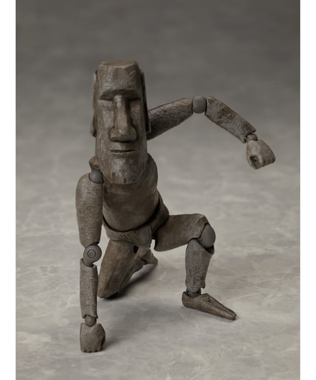 【予約】テーブル美術館「figma モアイ」　彩色済み完成品フィギュア　［FREEing］