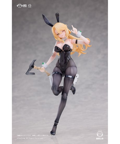 Guardian・エレーナ 1/12 可動フィギュア　BUNNY RAPID ACTION SQUAD　［溯行Sushing］