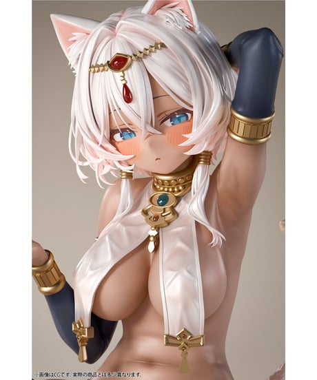 褐色猫娘 マウ 1/4スケール塗装済み完成品フィギュア　［Bfull FOTS JAPAN］