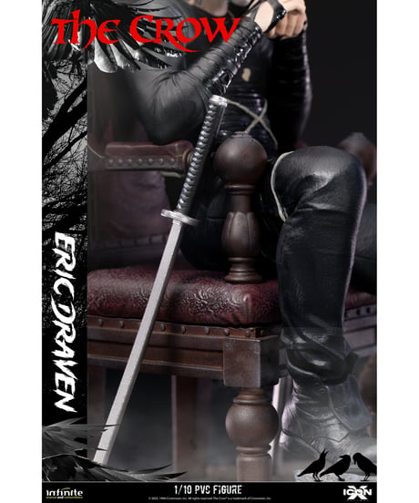 【予約】アイコンx/ クロウ 飛翔伝説: エリック・ドレイヴン 1/10 PVC スタチュー　［インフィニティスタチュー］