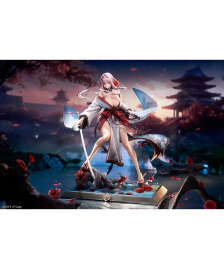 【予約】勝利の女神：NIKKE 紅蓮：ブラックシャドウ ロンギングフラワー 1/4 完成品フィギュア 豪華版　［Hobby sakura］