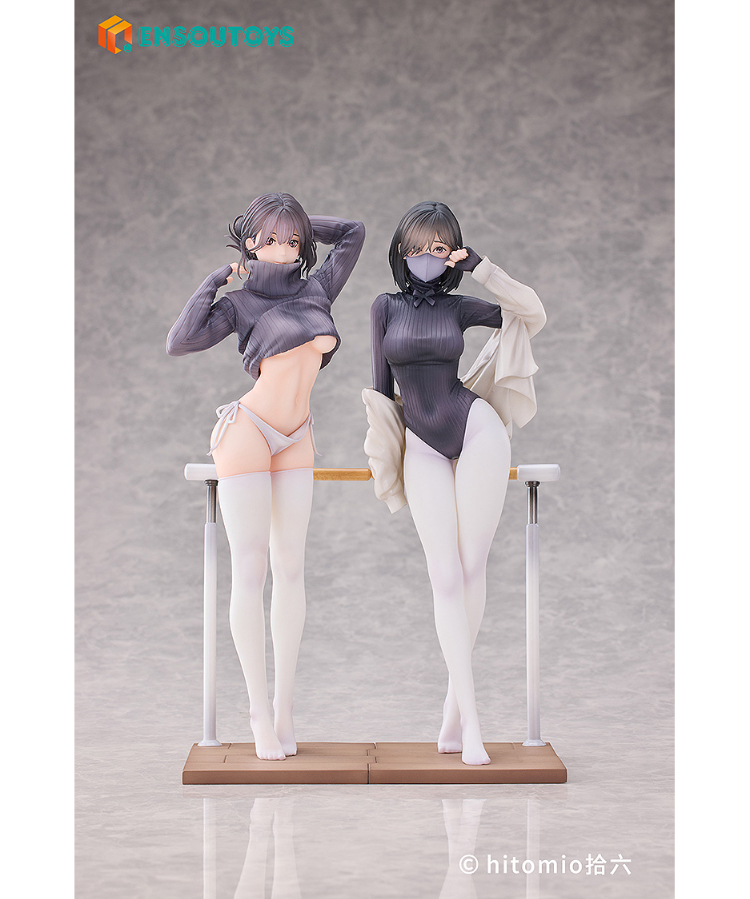 ギター妹妹(メイメイ)＆昇玖先生の舞踏教室 セット 1/7 フィギュア ギター妹妹（メイメイ）&昇玖先生の舞踏教室 セット 1/7スケール