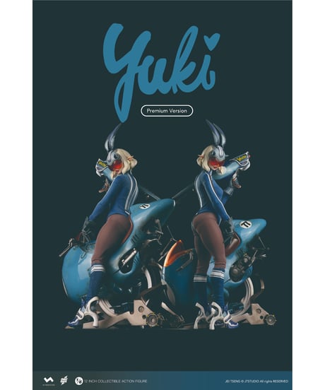 【予約】GAKIRACE 「YUKI」　Premium version　1/6　塗装済み完成品アクションフィギュア　［JTSTUDIO］
