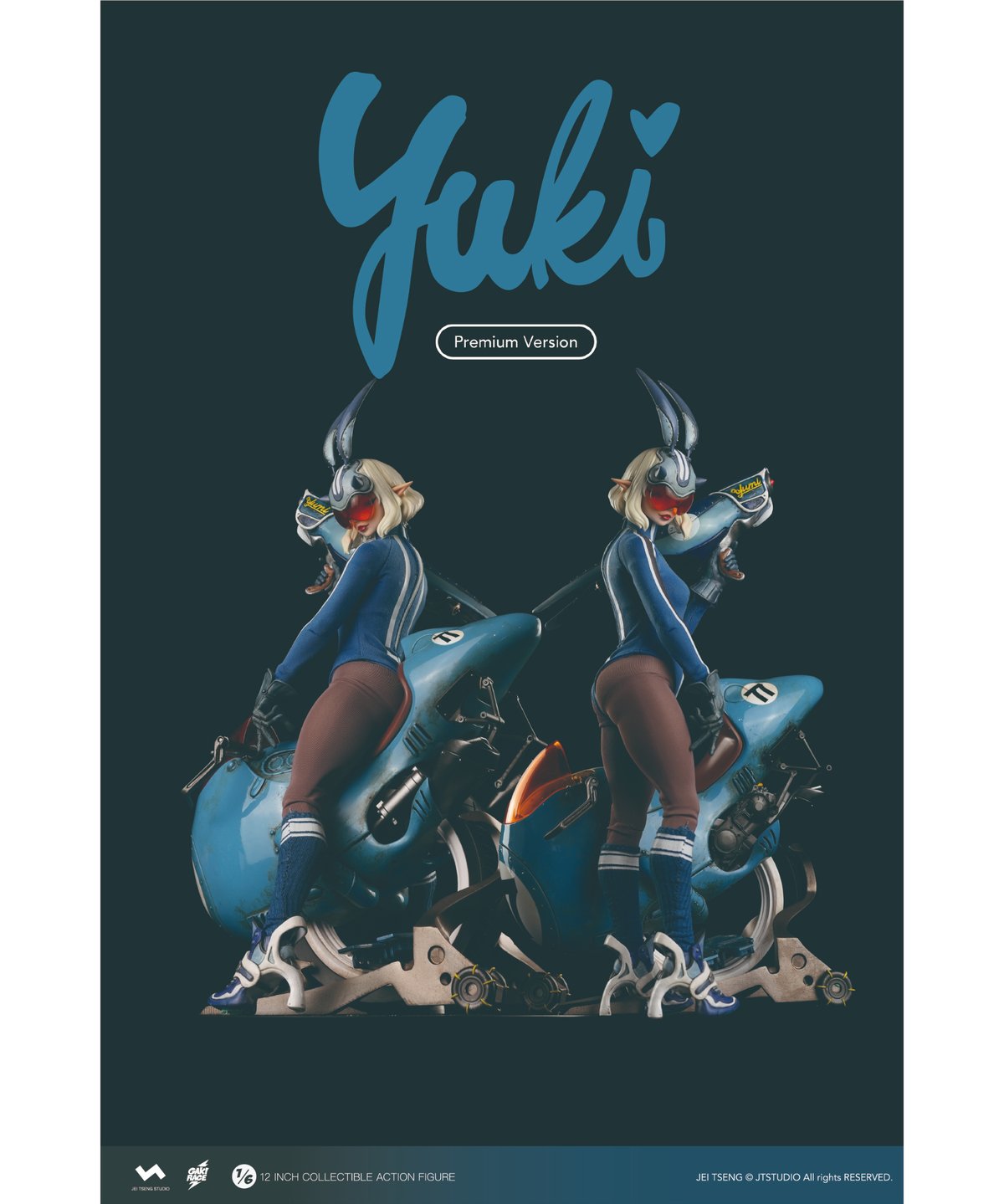 YUKIさん専用 予約】GAKIRACE 「YUKI」 Premium version 1/6 塗装済み完成品