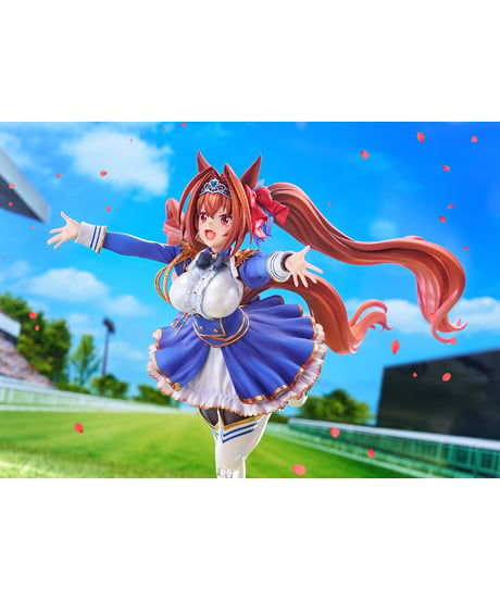 【予約】[緋色の君へ風が吹く]ダイワスカーレット　1/7スケール　塗装済み完成品　ウマ娘 プリティーダービー　［ファット・カンパニー］