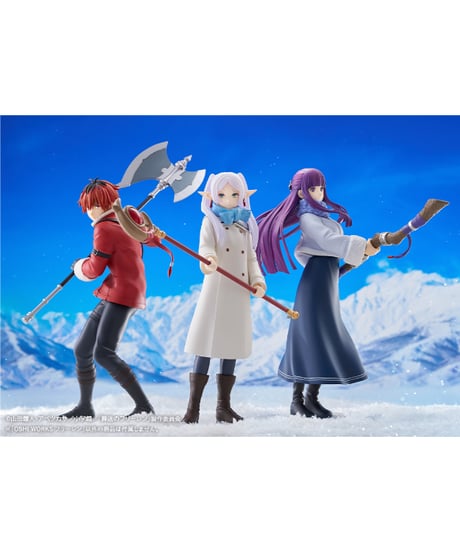 【予約】OSHI WORKS　フリーレン　PVC塗装済み完成品　葬送のフリーレン　［コトブキヤ］