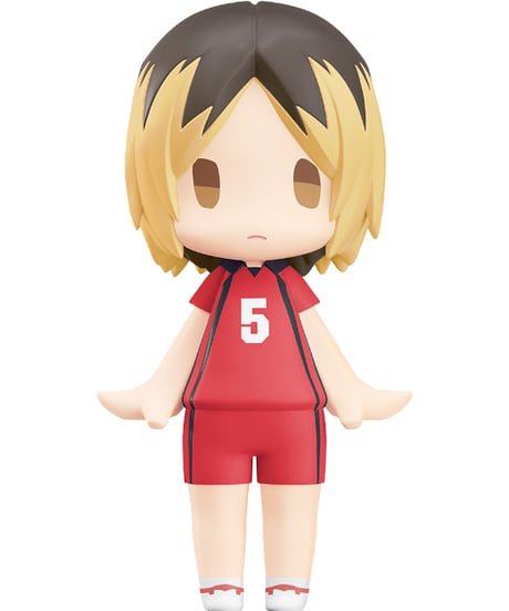 HELLO! GOOD SMILE 孤爪 研磨　塗装済み可動フィギュア　ハイキュー!!　［オランジュ・ルージュ］