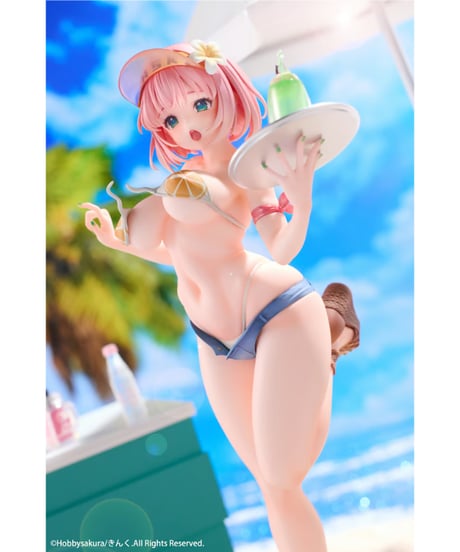 サマーウェイター illustration by きんく 1/7 完成品フィギュア