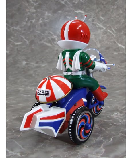 EX三輪車「仮面ライダーV3」仮面ライダーV3 Bタイプ/ライダーマン Bタイプ　全２種　［プレックス］