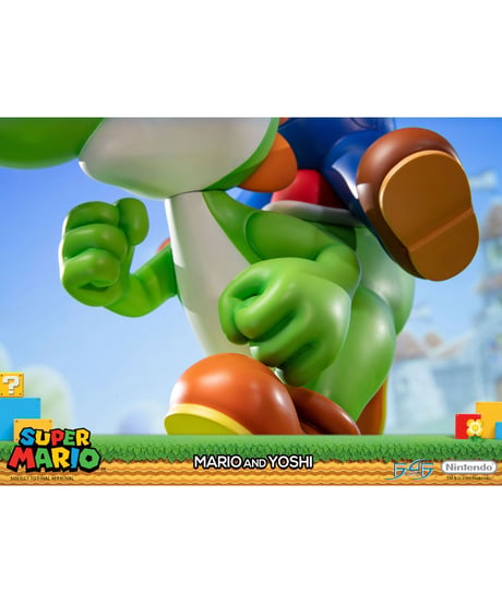 【予約】スーパーマリオシリーズ/ マリオ＆ヨッシー スタチュー　［ファースト4フィギュア］
