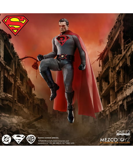 【予約】ワン12コレクティブ/ スーパーマン レッド・サン: スーパーマン 1/12 アクションフィギュア　［メズコトイズ］