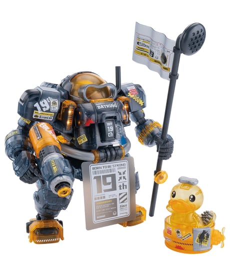 ＫM-138　B.DUCK & SPA.DUCK （スパダック）　【19周年黒武士限定版】　プラスチックモデルキット　［圣斯基（SOSKILL）］