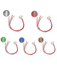 【送料無料】【一部再販予約】W-PARTS 　LEDモジュール（磁気スイッチ付） リードタイプ　全５色　［ワンダーウェイ］
