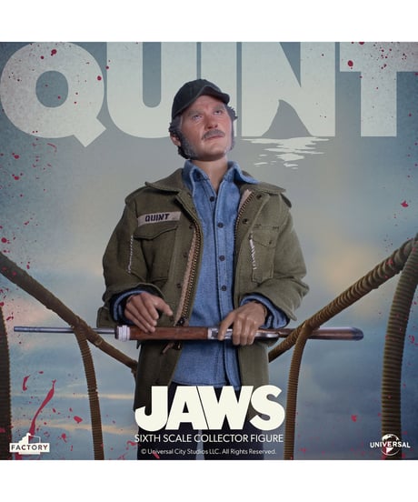 【予約】JAWS ジョーズ/ サム・クイント 1/6 アクションフィギュア　［ファクトリーエンターテイメント］