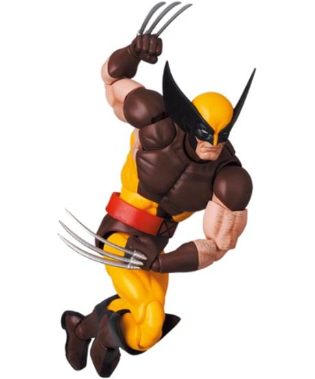【送料無料】マフェックス No.138 MAFEX WOLVERINE （BROWN COMIC Ver.）　［メディコム・トイ］