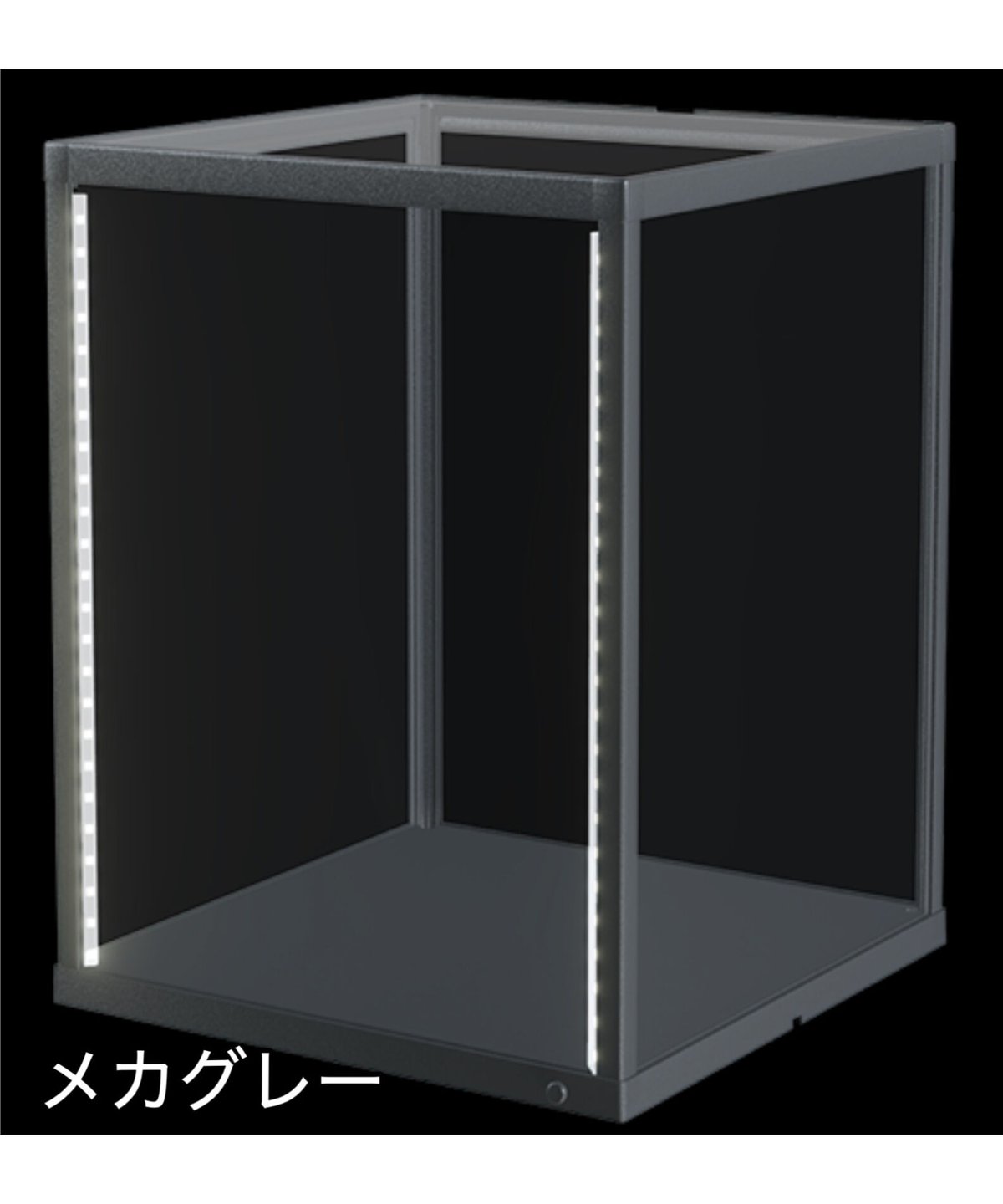 ガラスケース・ディスプレイケース m ガラスケース コレクションケース 幅44cm 高さ100cm 飾り棚 木製