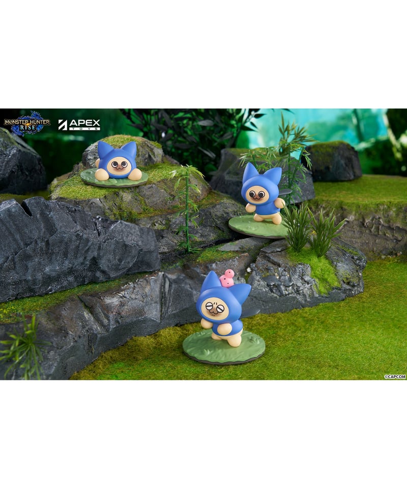 Monster Hunter Rise アイルー「ネコ」ブラインドボックスフィギュア 6