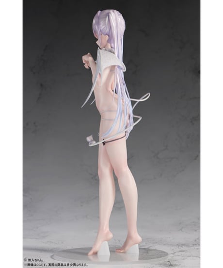 【予約】無人ちゃん。「白い悪魔ちゃん。」 1/4スケール塗装済み完成品フィギュア　［B´full FOTS JAPAN］
