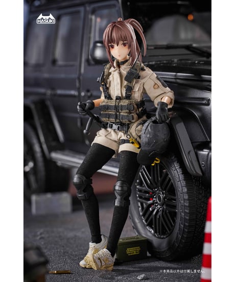 pocket artシリーズ PA006 セキュリティ 冷泉緋世 1/12スケール　 塗装済み完成品アクションフィギュア