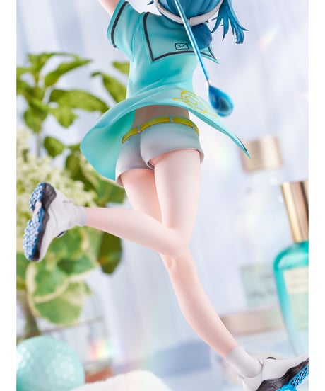 空色ユーティリティ　青羽美波　- Nice Shot Challenge!! -　1/7ケール　塗装済み完成品フィギュア　［ミメヨイ］