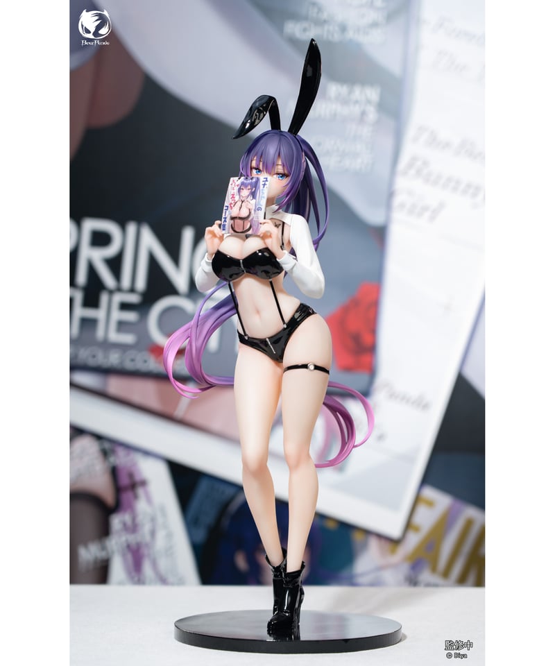 ユナ バニーガール 1/4 フィギュア illustration by Biya 駿河屋 -<中古>ユナ バニーガールVer. illustration by Biya 1/4