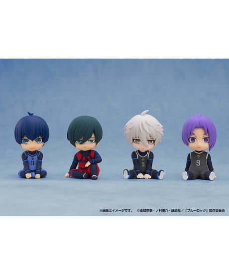 ブルーロック　ねんどろいどぷらす 潔 世一/糸師 凛/凪 誠士郎/御影玲王 らばーますこっと　全４種