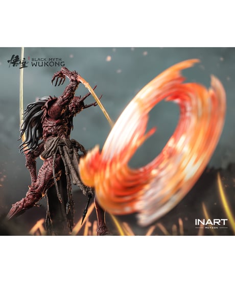【予約】INART – 『黒神話：悟空』– 夜叉王 1/12スケール アクションフィギュア　［INART］