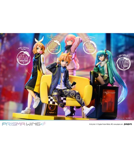 【予約】PRISMA WING ピアプロキャラクターズ  鏡音レン ""Art by lack""   1/7スケール完成品フィギュア　［プライム１スタジオ］
