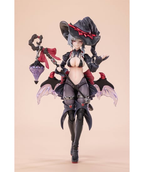 見習魔女・星川猫猫 1/12 完成品アクションフィギュア 黒髪Ver.　[次元具象(EXSSRION)]